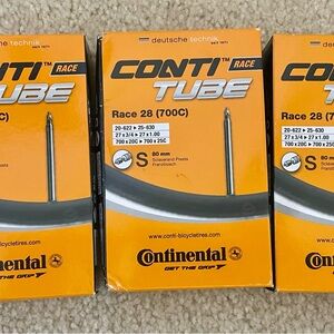 ContiTube Race 28 (700C) Bicycle Inner Tube - Orange